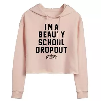 Укороченная толстовка с рисунком Juniors' Grease Beauty School Dropout Licensed Character