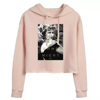 Укороченная толстовка с рисунком Juniors' Grease Sandy "Pure Pink" Licensed Character