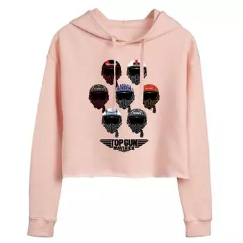 Худи с рисунком Juniors' Top Gun Aviator Licensed Character, розовый