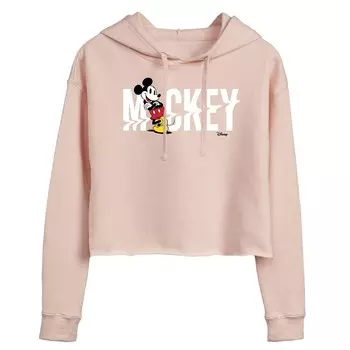 Укороченная толстовка с рисунком Микки Мауса Disney для детей Licensed Character, розовый