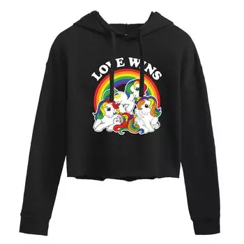 Укороченная толстовка с рисунком My Little Pony Love Wins для юниоров Licensed Character
