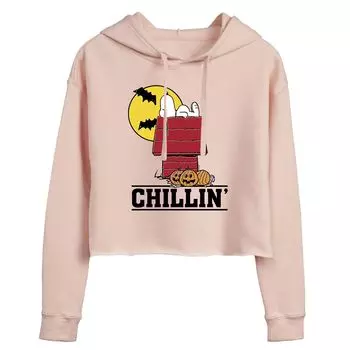 Укороченная толстовка с рисунком Peanuts Snoopy & Bats "Chillin" для юниоров Licensed Character