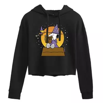 Худи с рисунком Peanuts Sorcerer Snoopy & Woodstock Licensed Character, черный