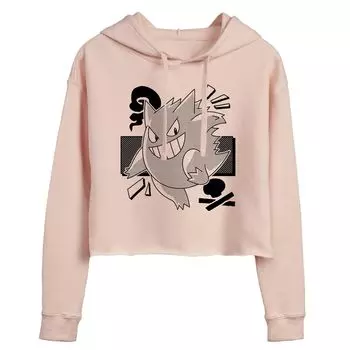 Укороченная толстовка с рисунком Pokmon Gengar для юниоров Licensed Character