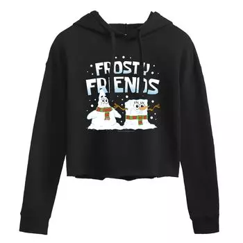 Худи с рисунком SpongeBob Frosty Friends Licensed Character, черный