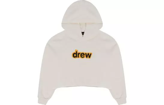 Укороченная толстовка Secret Drew House, Ecru