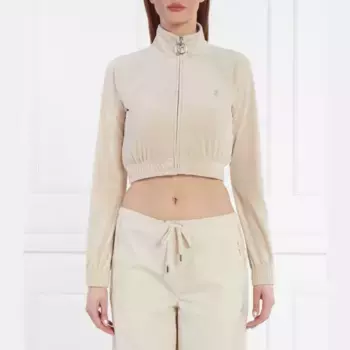 Укороченная толстовка Tasha Juicy Couture, бежевый