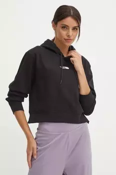 Укороченная толстовка The North Face Essential, черный