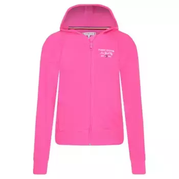Укороченная толстовка Tommy Hilfiger, розовый