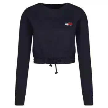 Укороченная толстовка Tommy Hilfiger, синий