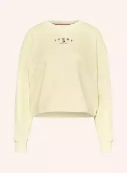 Укороченная толстовка Tommy Jeans, желтый