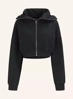 Укороченная толстовка True Religion, черный