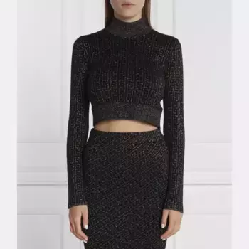 Укороченная водолазка Liu Jo, черный