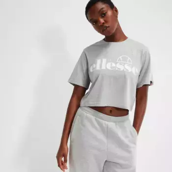 Укороченная женская футболка Ellesse Silo, серый