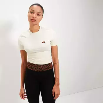 Укороченная женская футболка Sartori Ellesse Ellesse, белый