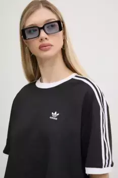 УКОРОЧЕННАЯ ФУТБОЛКА 3S LOOSE adidas Originals, черный