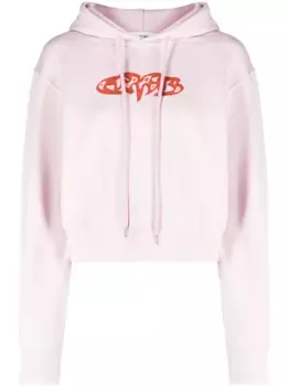 Укороченное худи AMBUSH, розовый