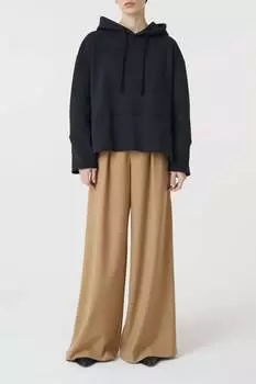 УКОРОЧЕННОЕ ХУДИ CLOSED, черный