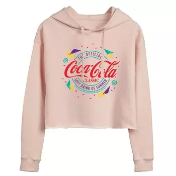 Укороченное худи Coca-Cola в стиле 90-х годов Licensed Character, розовый
