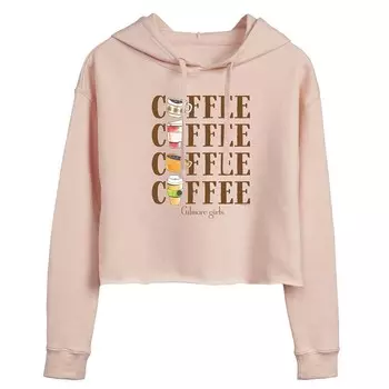 Укороченное худи цвета кофе Gilmore Girls для юниоров Licensed Character, розовый