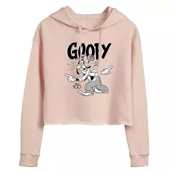 Укороченное худи Disney 100 Juniors Goofy Halftone Disney