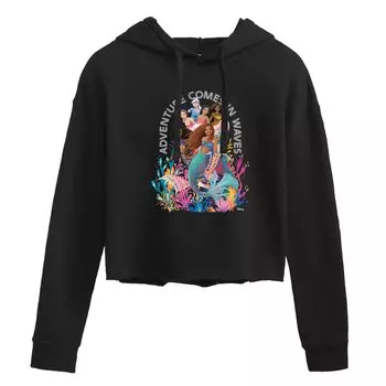 Укороченное худи для юниоров Disney's The Little Mermaid Adventure Licensed Character