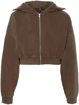 Укороченное худи ENTIRE STUDIOS, коричневый