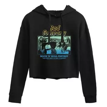 Укороченное худи Juniors' Bad Company в стиле рок-н-ролл в стиле фэнтези Licensed Character