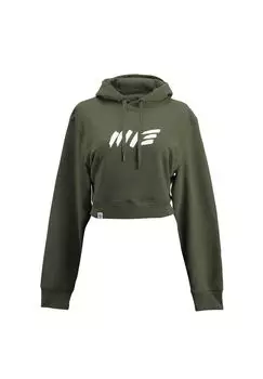 Укороченное худи оверсайз Manufaktur13, цвет Olive/khaki