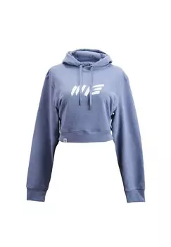 Укороченное худи оверсайз Manufaktur13, цвет Purple Blue