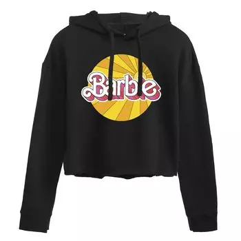 Укороченное худи с графическим рисунком Barbie Sunburst для юниоров Licensed Character