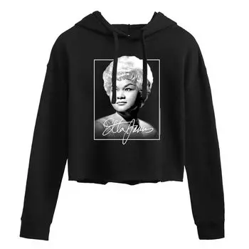 Укороченное худи с графическим рисунком Etta James для юниоров Licensed Character