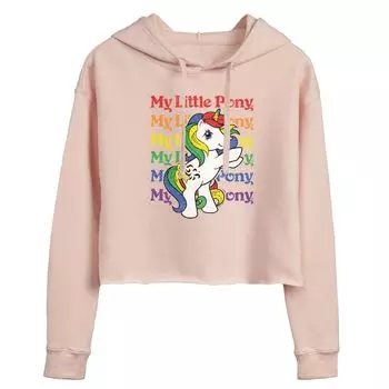 Укороченное худи с радужным рисунком My Little Pony для юниоров Licensed Character