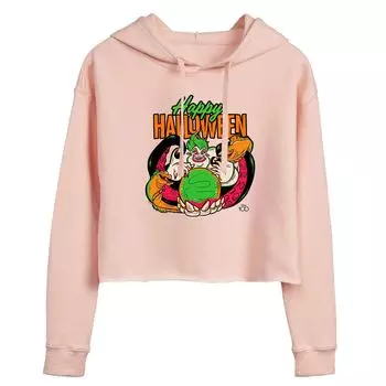 Укороченное худи с рисунком Disney 100 Juniors Ursula Licensed Character