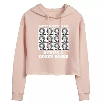 Укороченное худи с рисунком Golden Girls Dozen Roses для юниоров Licensed Character