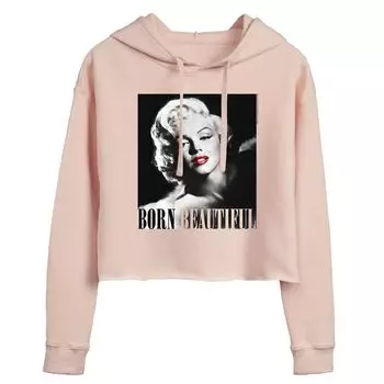 Худи с рисунком Marilyn Monroe «Born Beautiful» Licensed Character, розовый