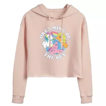 Укороченное худи с рисунком My Little Pony для юниоров в стиле 80-х годов Licensed Character, розовый