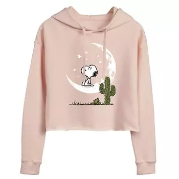 Худи с рисунком Peanuts Moon Licensed Character, розовый