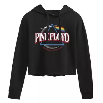 Укороченное худи с рисунком Pink Floyd Rainbow Prism "Dark Side" для юниоров Licensed Character