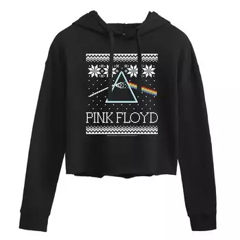 Укороченное худи с рисунком Pink Floyd Snowflake Prism для юниоров Licensed Character