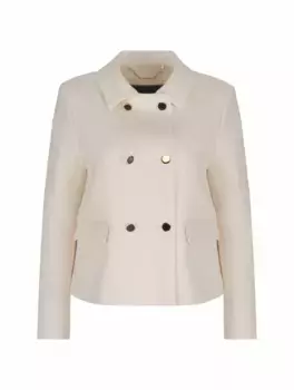 Укороченное пальто Kiton, белый