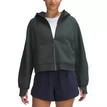Укороченное пальто Scuba Series для женщин Lululemon, Luxury Red/Gold Logo/DELX/GOLD