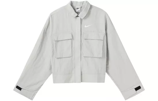 Укороченное пальто серии Sportswear Essentials, женское, цвет известняк белый Nike