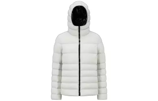 Укороченное пальто женское белый Moncler