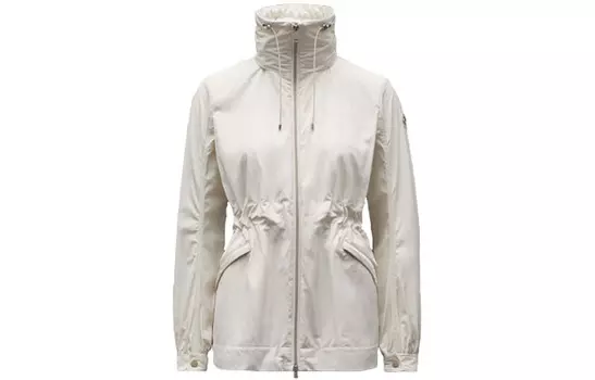 Укороченное пальто женское белый Moncler