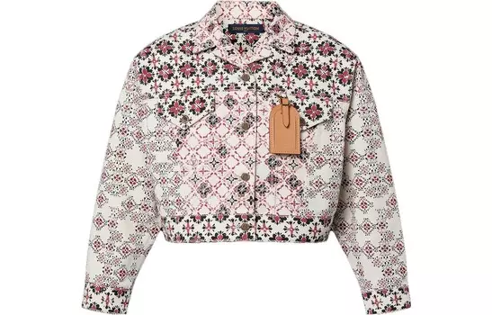 Укороченное пальто женское многоцветное Louis Vuitton