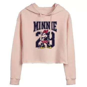 Укороченное студенческое худи Disney's Minnie Mouse Juniors Disney
