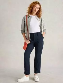 Укороченные брюки блэр White Stuff, темно-синий