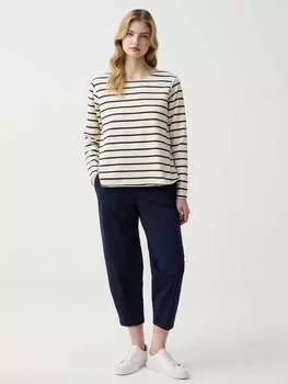 Укороченные брюки Carrot-Fit Hybrid, цвет dark blue