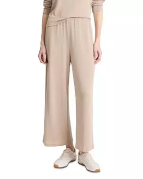 Укороченные брюки для отдыха Vince, коричневый/бежевый